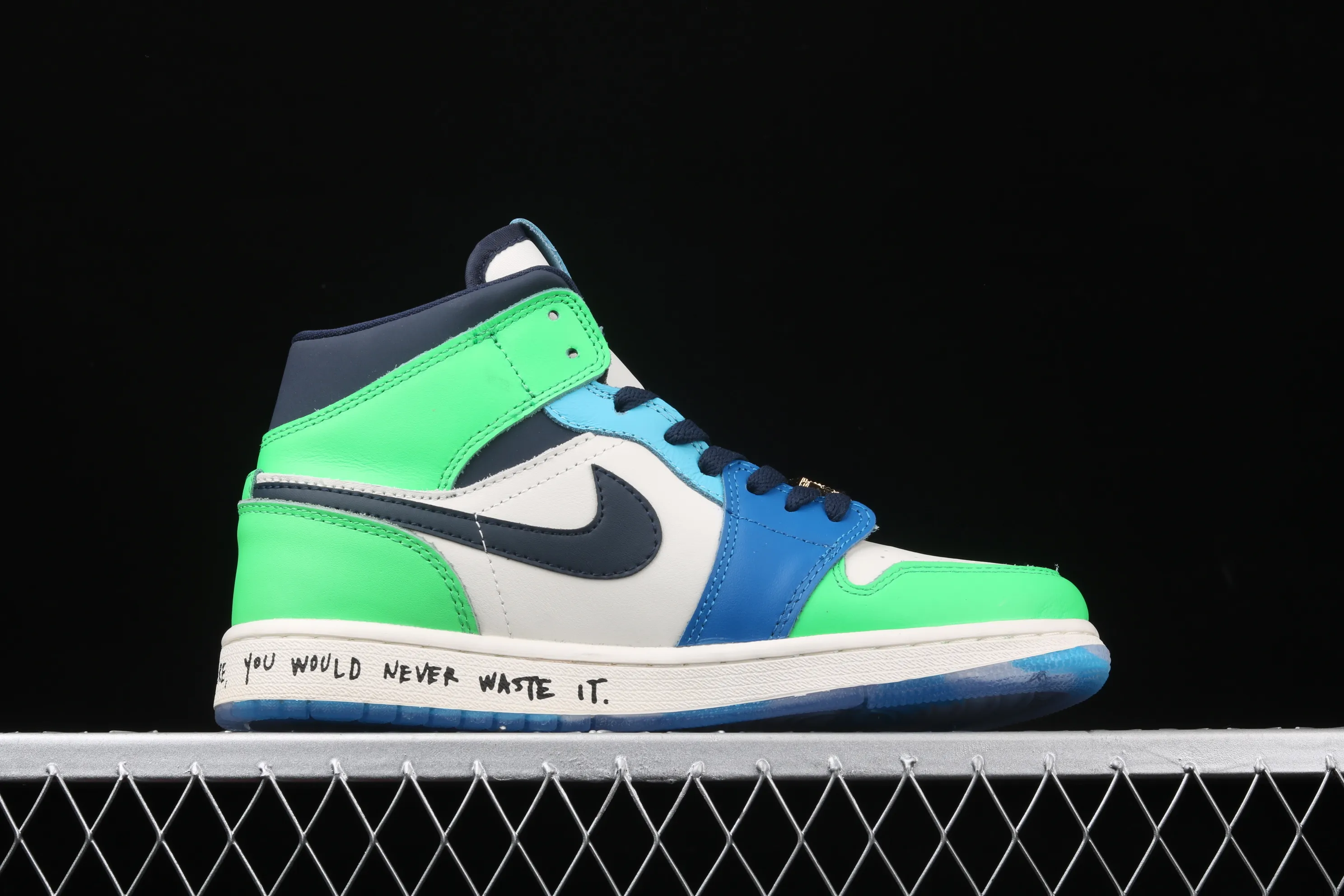 All categories Air Jordan Jordan series basketball shoes Air Jordan 1 Mid Melody Ehsani x Air Jordan 1 Mid "Fearless" AJ1 Joe 1 watch orange and green mandarin duck CQ7629-100